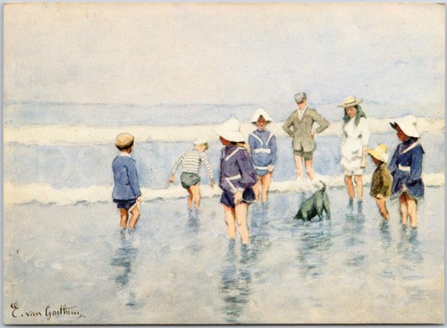 Postcard lost ball edouard - lost,