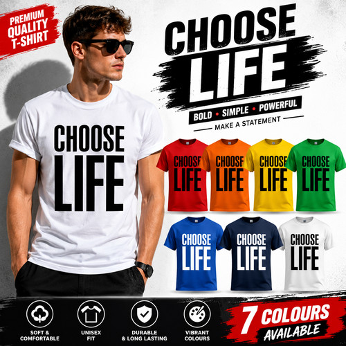 Choose life shirt inspired - choose,