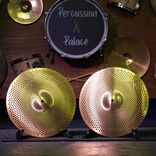 Low volume hat cymbals - low, hi-hat