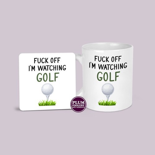Watching golf mug - i’m,
