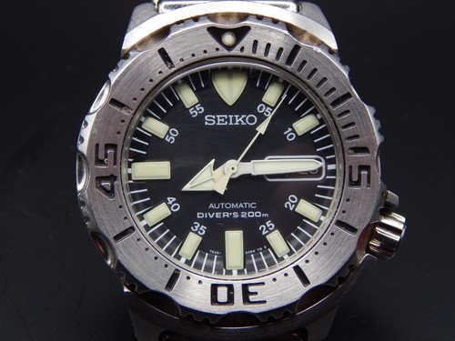 Seiko black monster 1st - black,