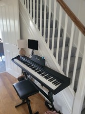 Asmuse 88-Key Foldable Electronic Keyboard Piano Semi-Weighted, Electric Digital