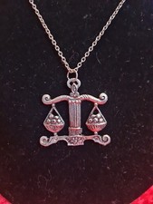 Scales Pendant And Chain Libra