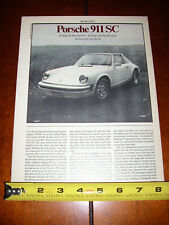 1978 PORSCHE 911 SC  ORIGINAL