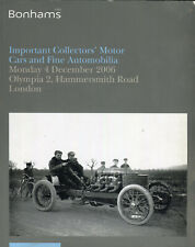 Bonhams Auction Catalogue 04/12/06 Jaguar Ferrari Lola Aston Martin Lancia Alfa