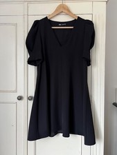 Zara puff sleeve black mini