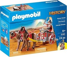  Playmobil Roman Chariot Soldier Troop 5391 History set