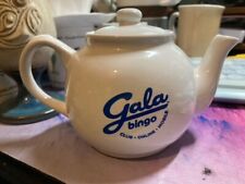 GALA Bingo Small Teapot, Tea For One. Secret Santa Gift?