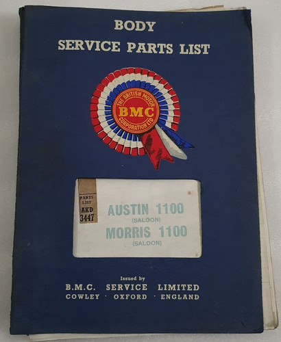 Austin morris 1100 body - body, parts
