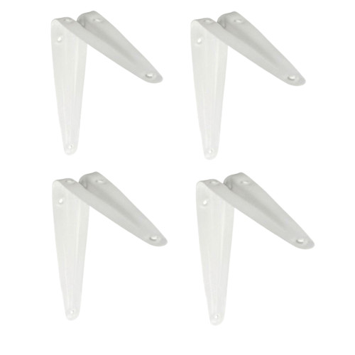 Shelf bracket white metal - shelf,
