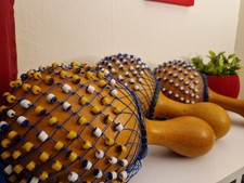 2 x Gourd Shekere African