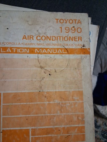 Toyota 1990 oem - 1990, ac