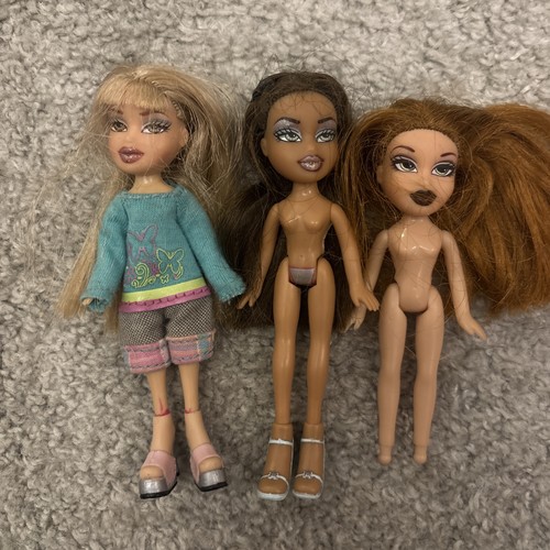Lil miniature bratz dolls - bratz, x3