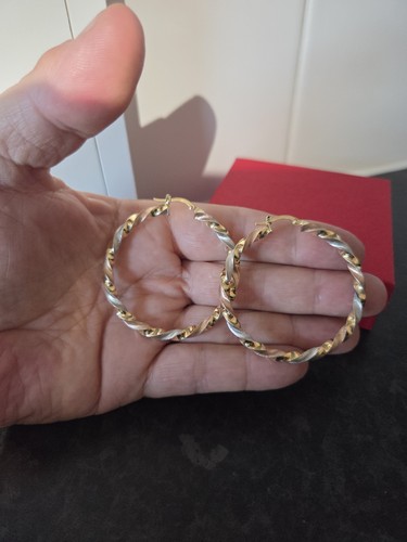 9ct gold tri - tri, chunky