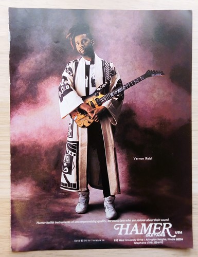 Vernon reid hamer guitar - vernon,