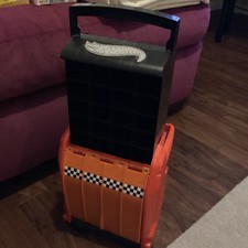 Hot Wheels Racing Battle 2 In 1 Carry Case Storage Ramp 4 Lane Track