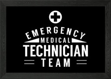 EMT Team Framed Wall Art