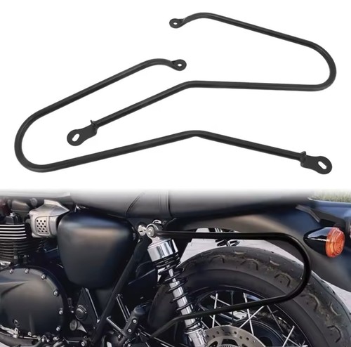 Black saddlebag bars for - bars,