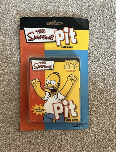 Vintage the simpsons pit card - the,