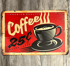 Coffee 25 Cents Extra large 8