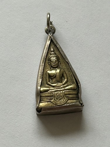 Vintage thai amulet pendant - amulet,
