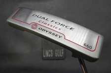 Odyssey Dual Force Classics 660 Putter Steel Shaft 86cm Length Odyssey Grip*