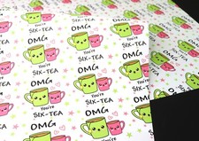 OMG You're 60 Six-Tea Cup