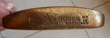 GOLF PUTTER  JOHN LETTERS "GOLDEN GOOSE" MK IV  STEEL SHAFT AND LABEL  R/H  RARE