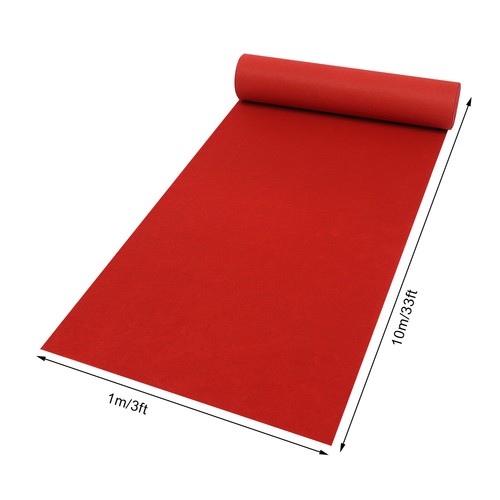 33ft red carpet runner - red,