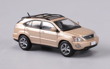 GCD 1:64 Scale Gold RX300 XU30 City SUV Sports Model Diecast Display Car