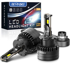 2X 80W D2S D2R LED Headlight Bulbs Replace HID Xenon Super White 6000K Lamp Kit
