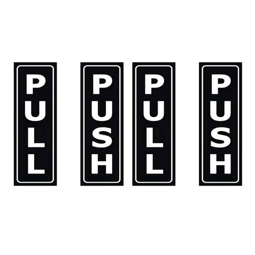 Pcs creative push pull door - pcs,