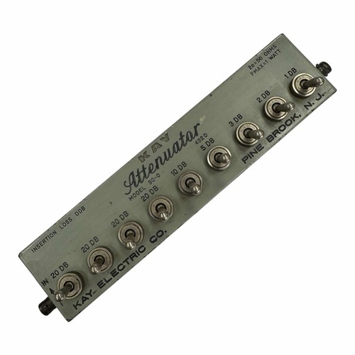 Kay variable attenuator - kay,