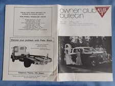 VINTAGE - ALVIS OWNER CLUB