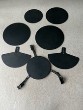 Drum Kit Silencing Pad Set by Gear4music - Rock Sizes - Drum Practice Pads
