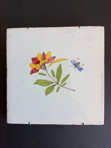 Antique naive hand - hand, painted