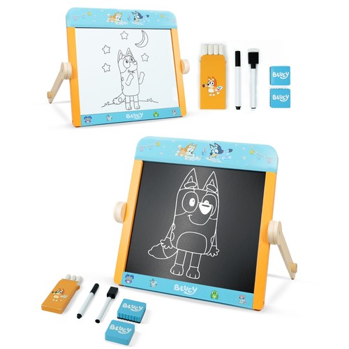 Bluey easel chalkboard - bluey,