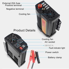 DC12V To AC110V 8000W Car