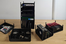PC Parts Organiser RAM 2,5" SSD SCREWS m.2 stacking modules trays