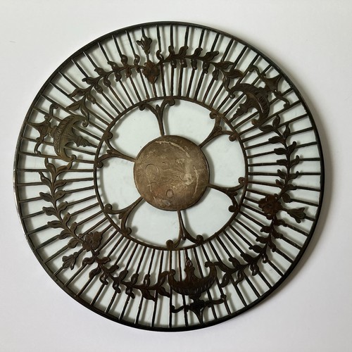 Vintage sterling glass - vintage, trivet