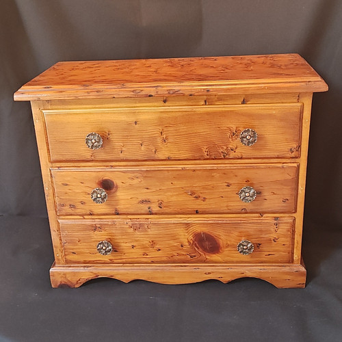 Wood drawer chest - wood, 3-drawer