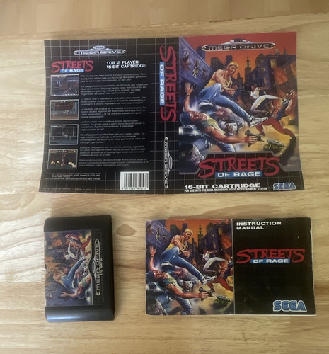 Sega streets rage - of,