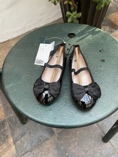 H&M Girls Black Patent Shoes