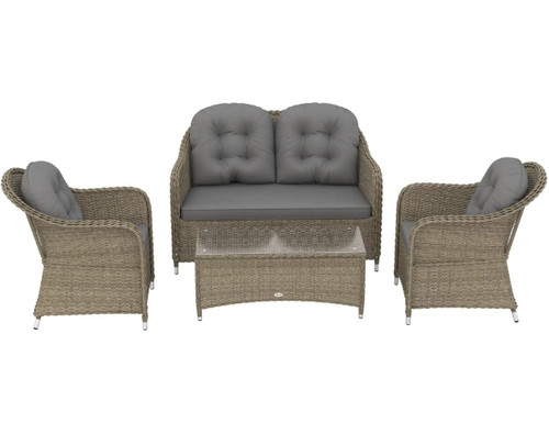 Pieces rattan sofa set - pieces,
