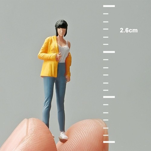 Girl figure pose scene - 1/64,