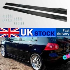 For Opel Vauxhall Corsa A D VXR Side Skirts Extension Rocker Panel Splitter Lip