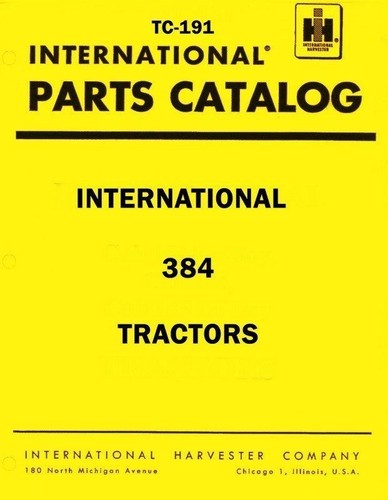 International harvester 384 - harvester,