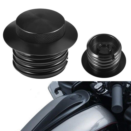 Pop tank gas - tank, black