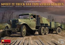 MIN35257 - Miniart 1:35 - Soviet 2ton AAA Type Truck with Field Kitchen