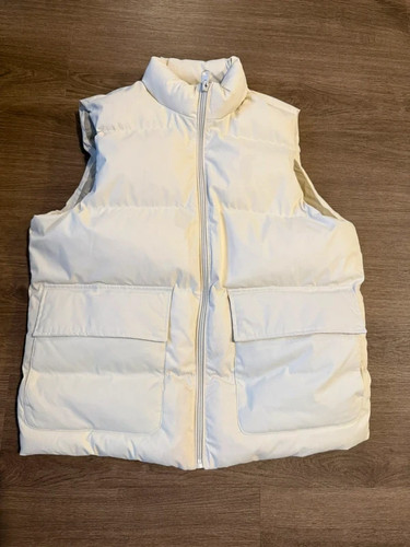 Zara regular fit puffer - zara, gilet